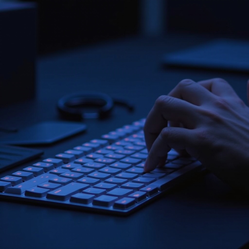 華碩 TUF 遊戲 A17 鍵盤組裝