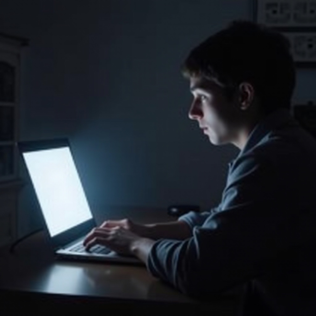 為什麼我的筆記本電腦屏幕閃兩次就停止了