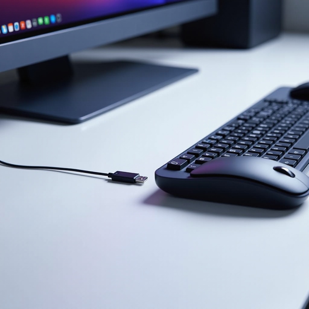 2.4g 通用 USB 接收器用於鍵盤和滑鼠