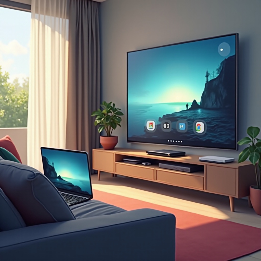 如何將您的 Chromebook 投射到電視螢幕上