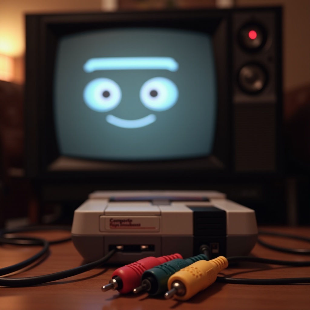 CRT 電視看不到超級任天堂