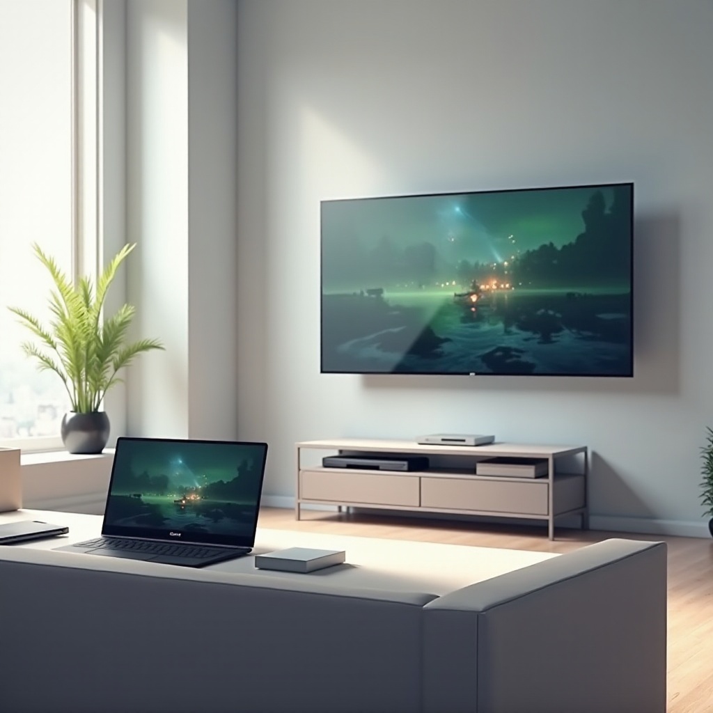 如何將ACER筆記本電腦的螢幕鏡像顯示到電視