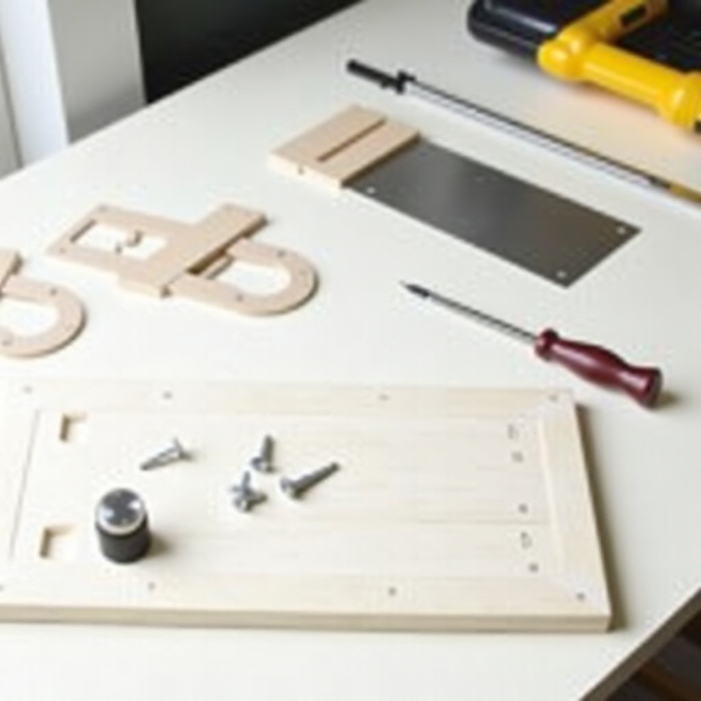 電腦桌用自製電視支架